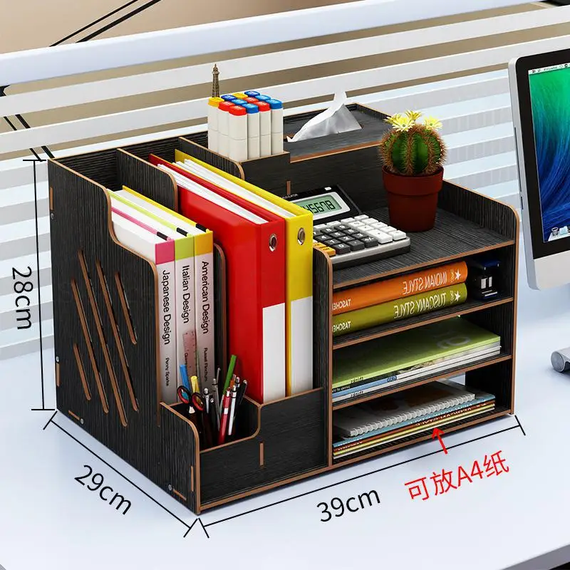 Студенческие книжные полки на столах простые настольные детские полки для домашнего офиса простые маленькие книжные шкафы для дома - Цвет: Model  9