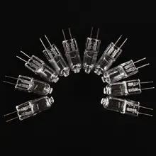Хорошее качество 10/20 штук G4 Тип JC галогенные светильник лампы 12V 20 Вт/10 Вт