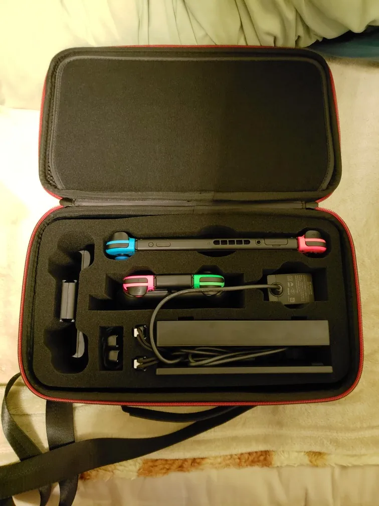 protetora dura forro macio caso nintendo switch console & acessórios