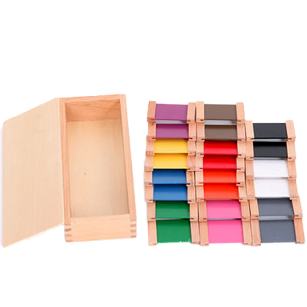 

Montessori Children Training Preschool Gifts Baby Kids Wooden Toy Games Sensory Fun Early Education Learning Color Perception
