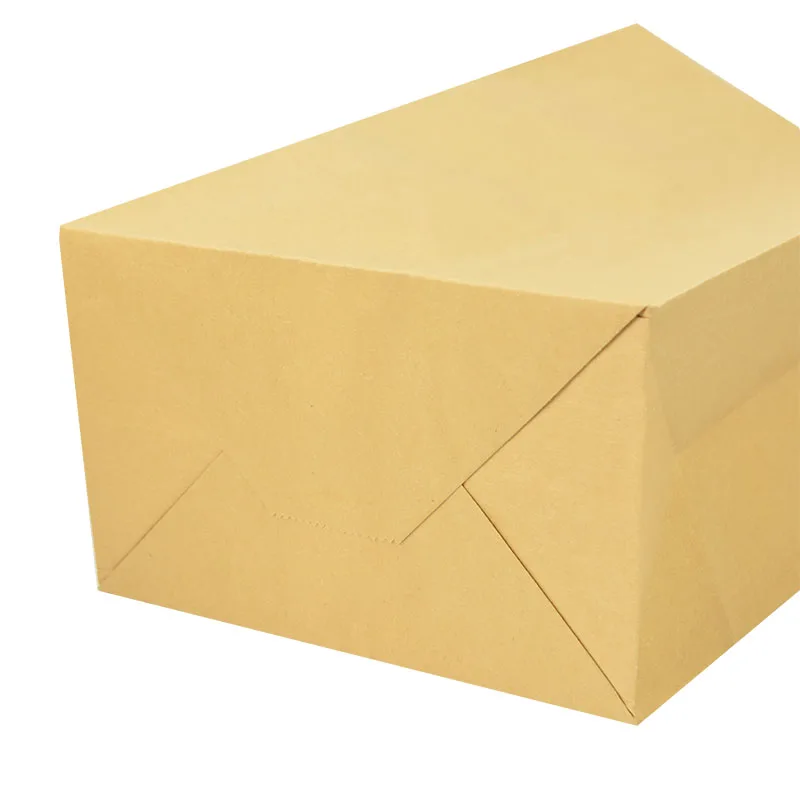 10 Stück braune Kraftpapiertüte für Lebensmittel und Gemüse, Einkaufstasche, Süßigkeiten-Paket, Kraft-Lunch-Tasche, Brot, Kekse, Snacks, Lebensmittel zum Mitnehmen – Detail 8