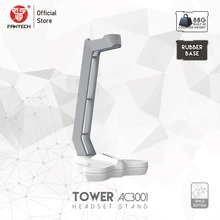 FANTECH AC3001 Headphones Support Engineering Design Stable Structure for Headset 88G Headphone Holder White 