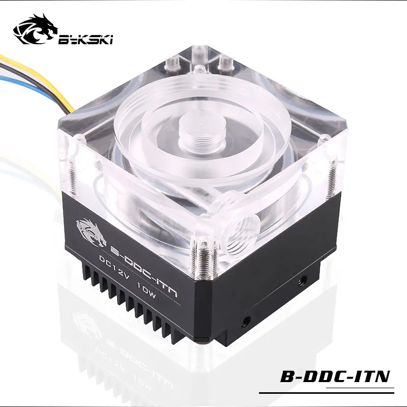 Насос DDC Bykski TDP10W 12 В постоянного тока 3 5 м 5000 л/ч радиатор размер 62*62*59 мм поддержка
