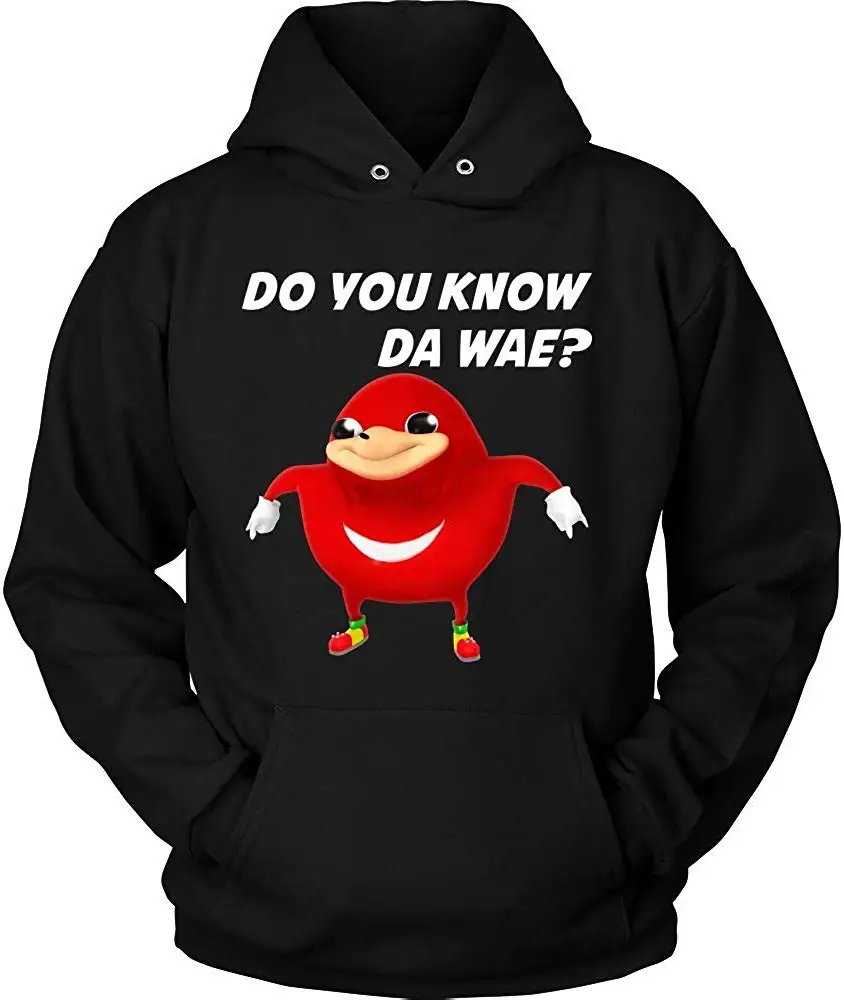 Знаете ли вы Da Wae Fun Uganda Knuckle толстовки с капюшоном зимнее летнее пальто уличная
