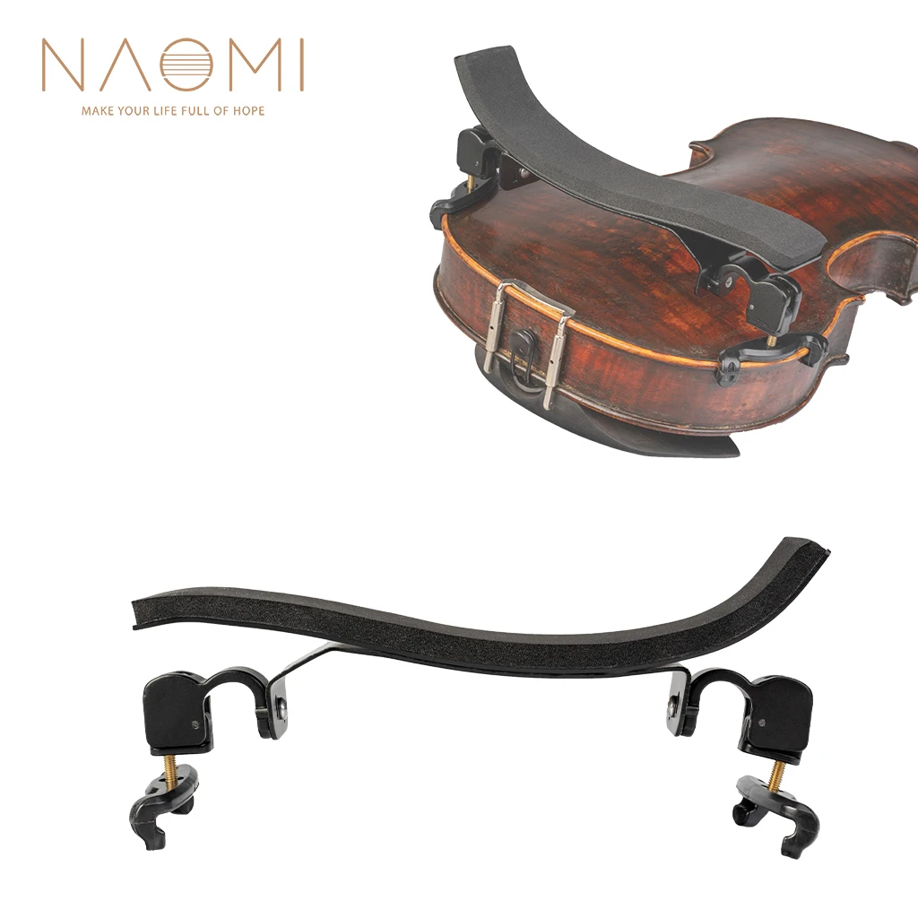 JVSISM Violin Shoulder Rest Adjustable Bon Style Violin Support Holder for 3/4 4/4 Violin Musical Instrument Parts Accessorie 