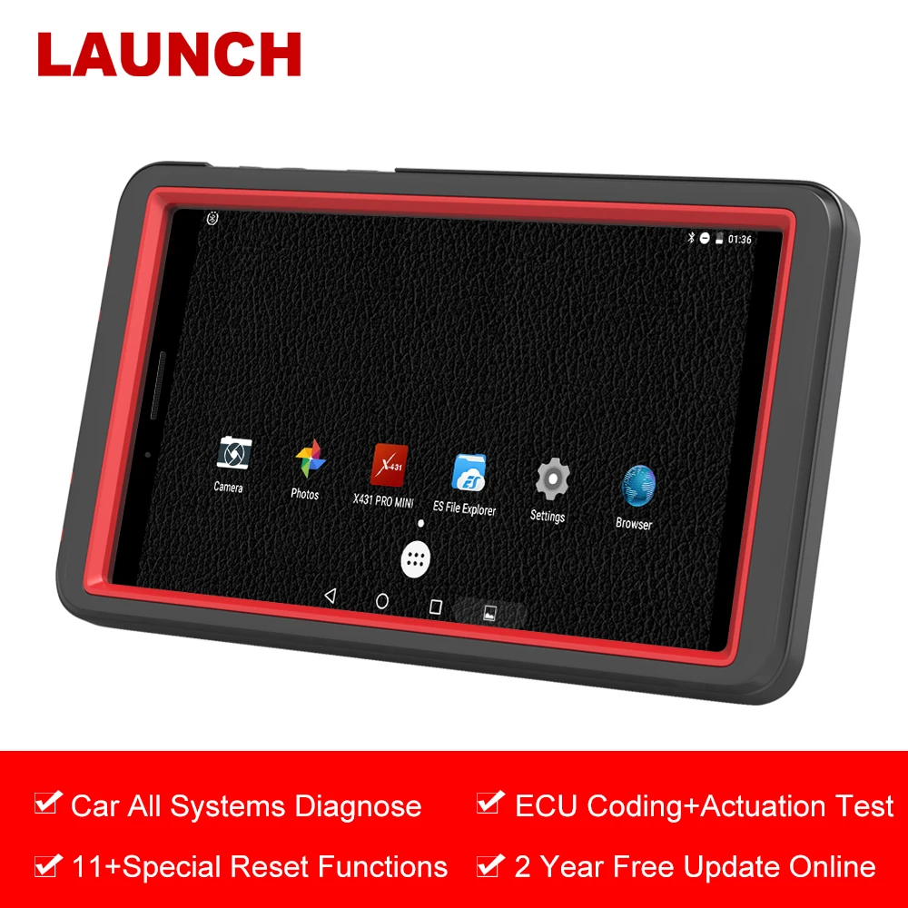LAUNCH X431 Pro Mini Full System OBD2 WIFI/Bluetooth сканер активирует тест ЭБУ кодирование OBDII