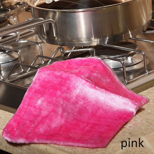 Absorbent Washing Towels Not Oil Contaminated Cleaning Cloth Kitchen Supplies Ultra-fine Microfiber Multifunction