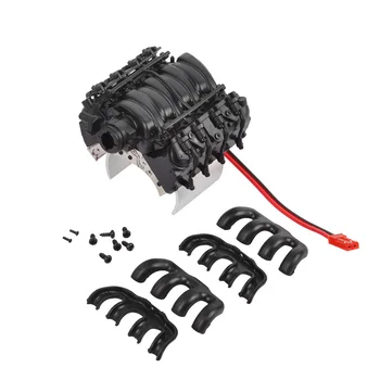 

1/10 RC Crawler Trx4 Engine Motor Radiator For Traxxas Trx4