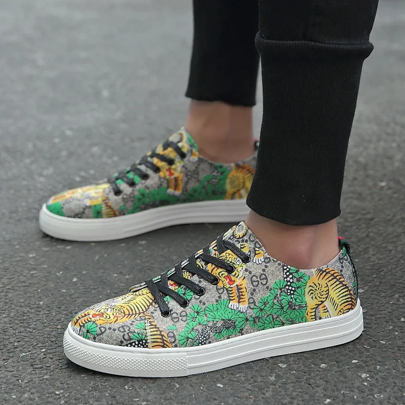Tiger Print High Top Sneakers 10 Tiger Print High Top Sneakers 10