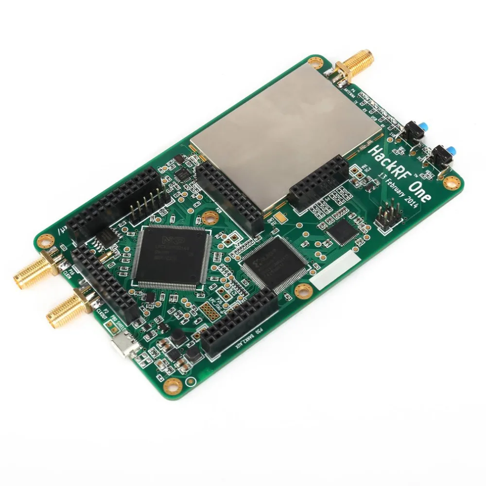  2019 HackRF una plataforma usb SDR Software definido Radio 1MHz a 6GHz Placa de demostración + TCXO
