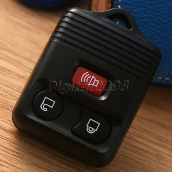 

Yetaha 3 Buttons Keyless Entry REPLACEMENT Key Shell Cover Key Flip Fob Remote Fob Transmitter Control Alarm Car Truck Key Case