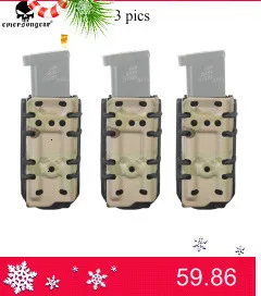 EMERSON gear тактический PRC 148/152 Радио Чехол охотничий Пейнтбол боевое снаряжение для страйкбола Molle Радио Держатель мультикам черный EM8350