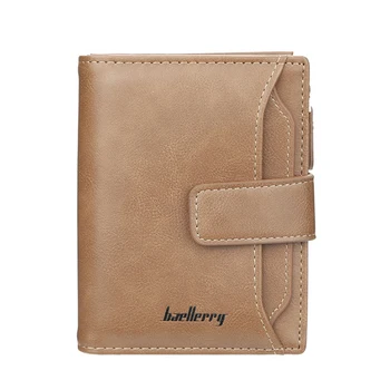 

Men's Fashion Short Wallet Zipper Buckle Multifunction Purse Multi-card Coin Purse Luxury Casual Men's Wallet Credit Card Holder