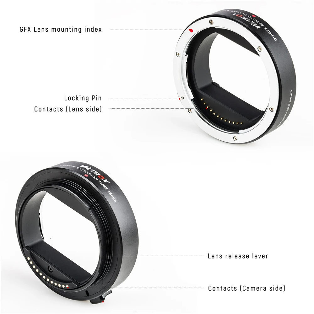 Fujifilm Lens Viltrox DG-EOS R Auto Focus Macro Extension Tube
