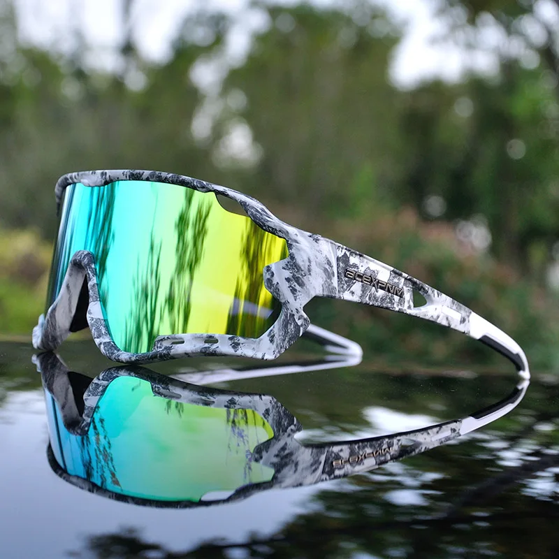 Polarized Cycling Glasses Mountain Bike Goggles Sports 4 LENS UV400 High Quality 