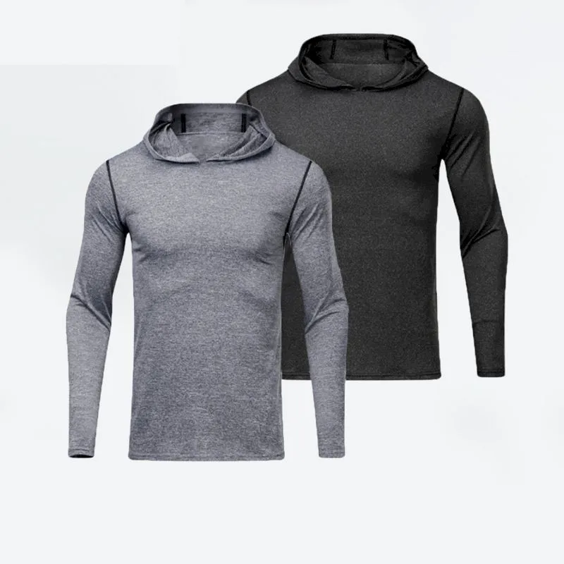 Autumn Men Running Jackets Tracksuits Loose Casual Male Sports Hoodies Fitness Windproof Waterproof Exercise Outdoor Polyester | Спорт и