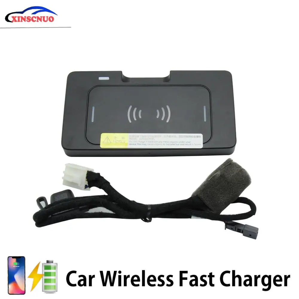 

Car Accessories For Audi Q5L 2018 2019 2020 QI Wireless Charger Fast Charging Module Wireless Onboard Car Charging Pad