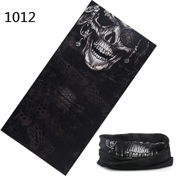 mens blanket scarf 2021 Latest Fashional Skull Polyester Microfiber Magic Tube Headwears Skeleton Multi Purpose Seamless Bandanas Headband mens grey scarf Scarves