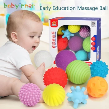 

Baby Inner Toys for Children And Infants Hand Perception 0-2 Years Old Baby Touch Soft Early Education Massage Ball
