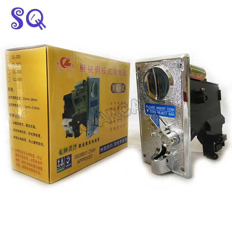 Mechanical Coin Acceptor Side Feeder with coin switch used in the car wash market etc