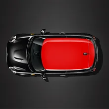Наклейки на крышу автомобиля Red Union Jack для MINI COOPER R55 R56 R60 R61 F54 F55 F56 F60 автомобильные аксессуары