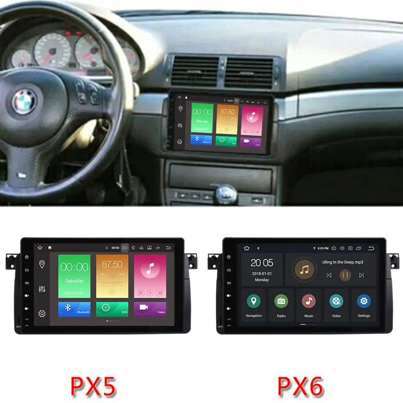 Cheap 9 Inch Android 9.0 Octa Cores Car Radio Stereo System For BMW E46 M3 WIFI Radio GPS Bluetooth USB SD Multimedia Built in Carplay 1 Cheap 9 Inch Android 9.0 Octa Cores Car Radio Stereo System For BMW E46 M3 WIFI Radio GPS Bluetooth USB SD Multimedia Built in Carplay 1