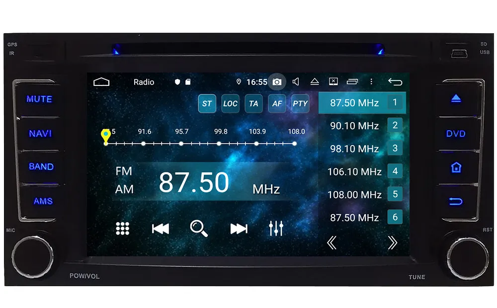 Klyde 4G Android 9,0 Восьмиядерный 4 Гб ОЗУ 64 Гб ПЗУ DSP BT автомобильный DVD мультимедийный плеер стерео для Volkswagen Multivan Transporter T5