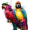 Two painted Parrots Animal - DIY Diamond Paint 1
