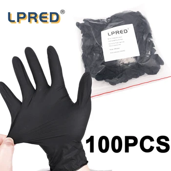 

100Pcs Disposable Gloves Latex Universal Kitchen/Dishwashing/Medical /Work/Rubber/Garden Gloves For Left and Right Hand
