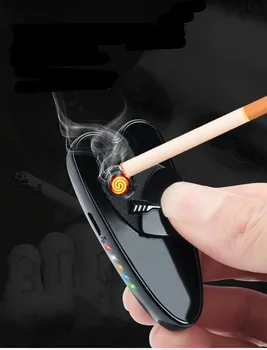 

Mobile phone holder rechargeable lighter usb lighter cigarette lighter lighter Cigarettes lighters smoking electric lighter