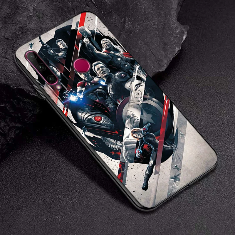Чехол для huawei Honor 10i 10 i Marvel Hero черный ТПУ чехол для Honor 10i чехол для huawei Honor 10i 10Lite Honor 20i 20Lite 20 Pro - Цвет: TPUBLK658