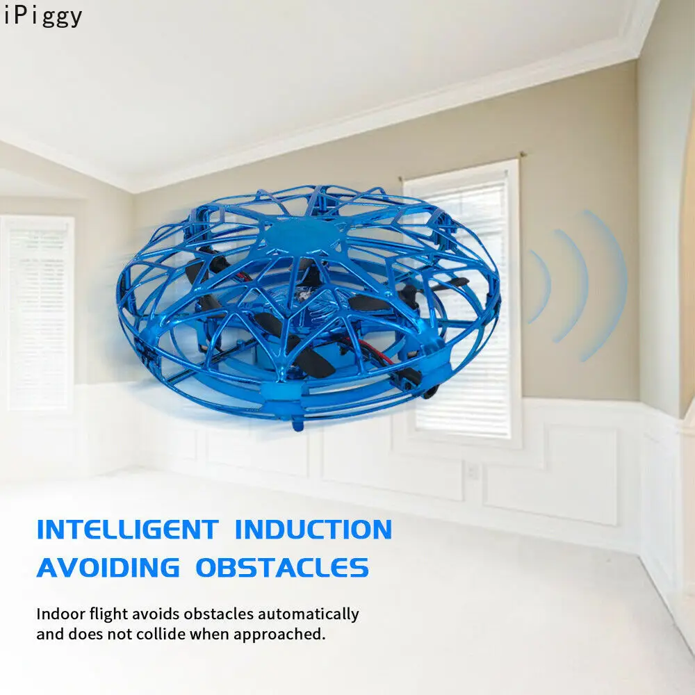 Mini Drone UFO Hand Operated RC Helicopter Quadrocopter Dron Infrared Induction Aircraft Flying Ball Toys For Kids Mini Drone UFO Hand Operated RC Helicopter Quadrocopter Dron Infrared Induction Aircraft Flying Ball Toys For Kids