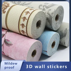3D Wall Sticker DIY Waterproof Fireproof Self-adhesive Panel Children's Room Kitchen Ceiling Background Wall Home Decoration