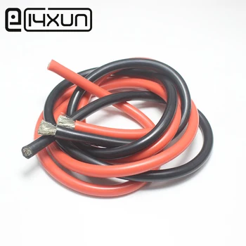 

1m 240A Tinned Copper Wire 7AWG Soft Silicone Cord Wire 12square for Battery Line Power Terminal silicone Line