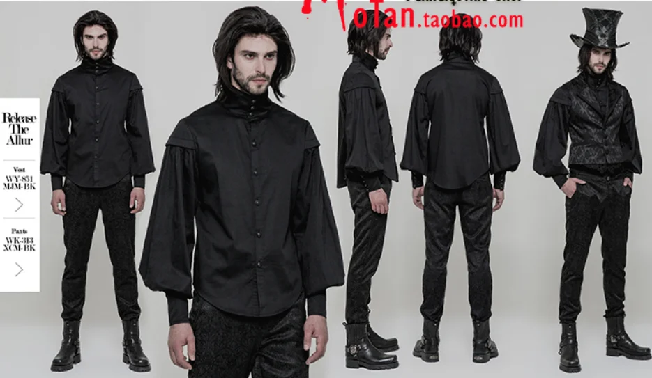 S-6XL! новая мужская одежда GD Hair Stylist модная панк Готическая военная форма рубашка с длинным рукавом костюмы для певцов больших размеров
