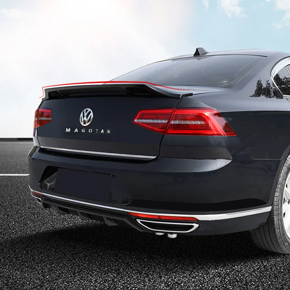 Спойлер для Volkswagen Magotan Passat B8 2017 2018 2019 спойлер из углеродного волокна задний