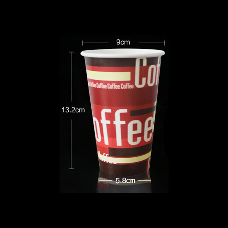 cup2 50 шт. 500 мл Высокое качество одноразовые чашки варьируется шаблон вечерние день рождения стакан 16 унций кофе молоко бумажные чайные стаканчики - Цвет: cup2