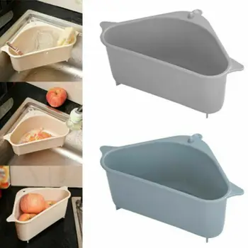 

AA Kitchen Bathroom Drying Rack Storage Holders Oilet Sink Suction Cup Dish Soap Sink Drain Rack Triangle Storage Shower