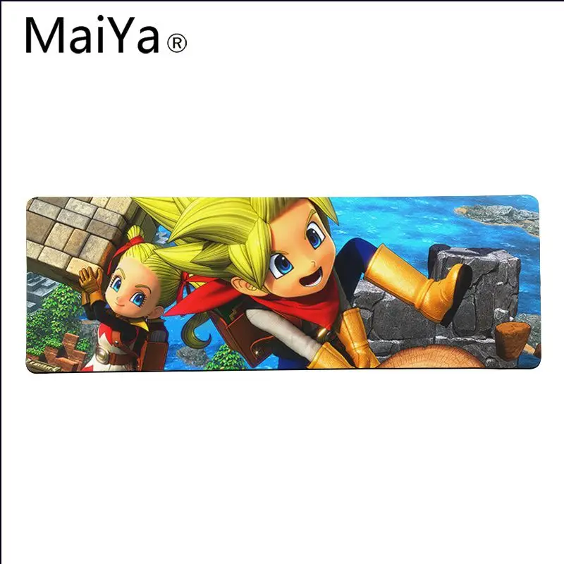 Maiya Одежда высшего качества Dragon Quest строителей офисные мыши геймера силиконовый коврик для мыши женской обуви большого Мышь Pad клавиатуры коврик