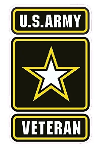 

For U.S. Army Veteran Small Decal