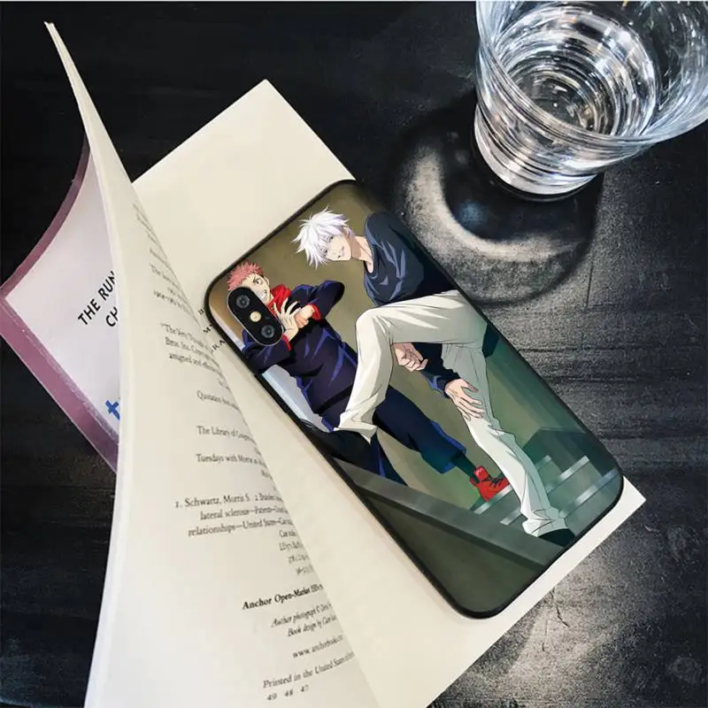 Jujutsu Kaisen Satoru Gojo Phone Case for iPhone 13 11 12 13 mini pro XS MAX 8 7 6 6S Plus X 5S SE 2020 XR case Jujutsu Kaisen Satoru Gojo Phone Case for iPhone 13 11 12 13 mini pro XS MAX 8 7 6 6S Plus X 5S SE 2020 XR case