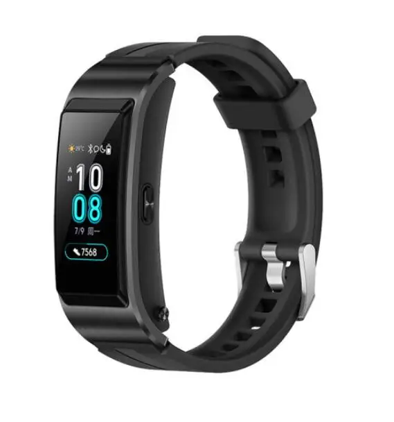 huawei Talk Band B5 SmartBand сердечного ритма трекер вызова с bluetooth-гарнитурой сенсорный экран монитор сна умный Браслет - Цвет: Sport version Black
