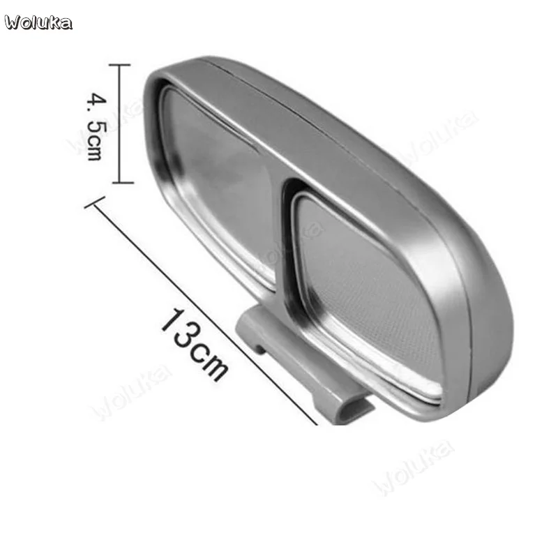 Автомобильное зеркало заднего вида небольшое круглое зеркало вспомогательное зеркало слепое пятно широкоугольное большое поле обзора CD50 Q02