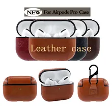 Кожаный чехол для Apple Airpods Pro Чехол кожаный чехол для airpods 3 pro Чехол беспроводной Bluetooth адаптер для наушников