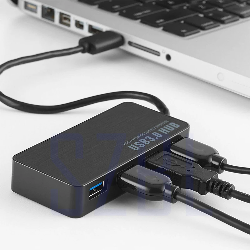 4 в 1 Высокоскоростной 4-портовый USB 3,0 концентратор мульти-Сплиттер расширение Настольный ПК ноутбук адаптер для домашнего офиса