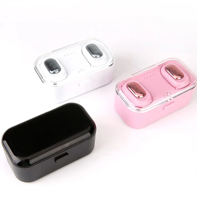 L1 Bluetooth гарнитура Tws беспроводные наушники 3D стерео звук водонепроницаемые наушники Встроенный микрофон с зарядным устройством