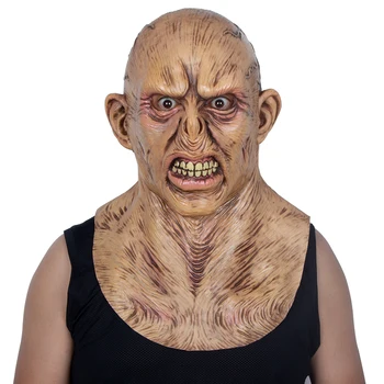 

Lord Voldemort Cosplay Latex Mask Adult Full Head Boss Halloween Costume Props Free Shipping
