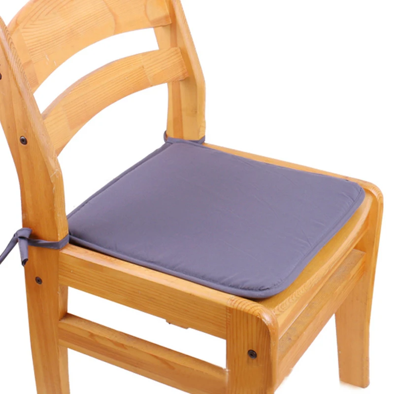 38x38cm Chair Cushion For Dining Chairs Square Kitchen Office Chair Seat Cushions Home Non-slip Sofa Car Chair Pads 21 Colors green cushions Cushions