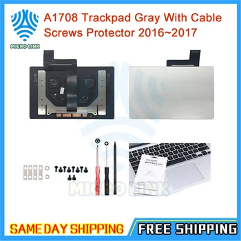 

Color Grey A1706 A1708 Force Touch Pad Touchpad with Trackpad Cable for MacBook Pro Retina 13.3" Late 2016 Mid 2017 Years