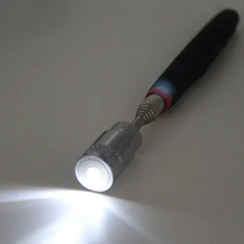 

2020 Hot Sale Magnetic LED Light Pick-Up Tool Flexible 4-Claw Long Reach Garbage Grabber Brand New And High Quality